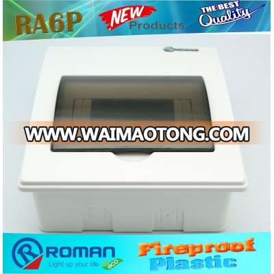 Fireproof plastic wall mounted competitive price electrical distribution box